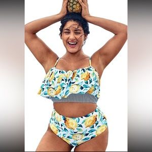 Cupshe lemon swimsuit